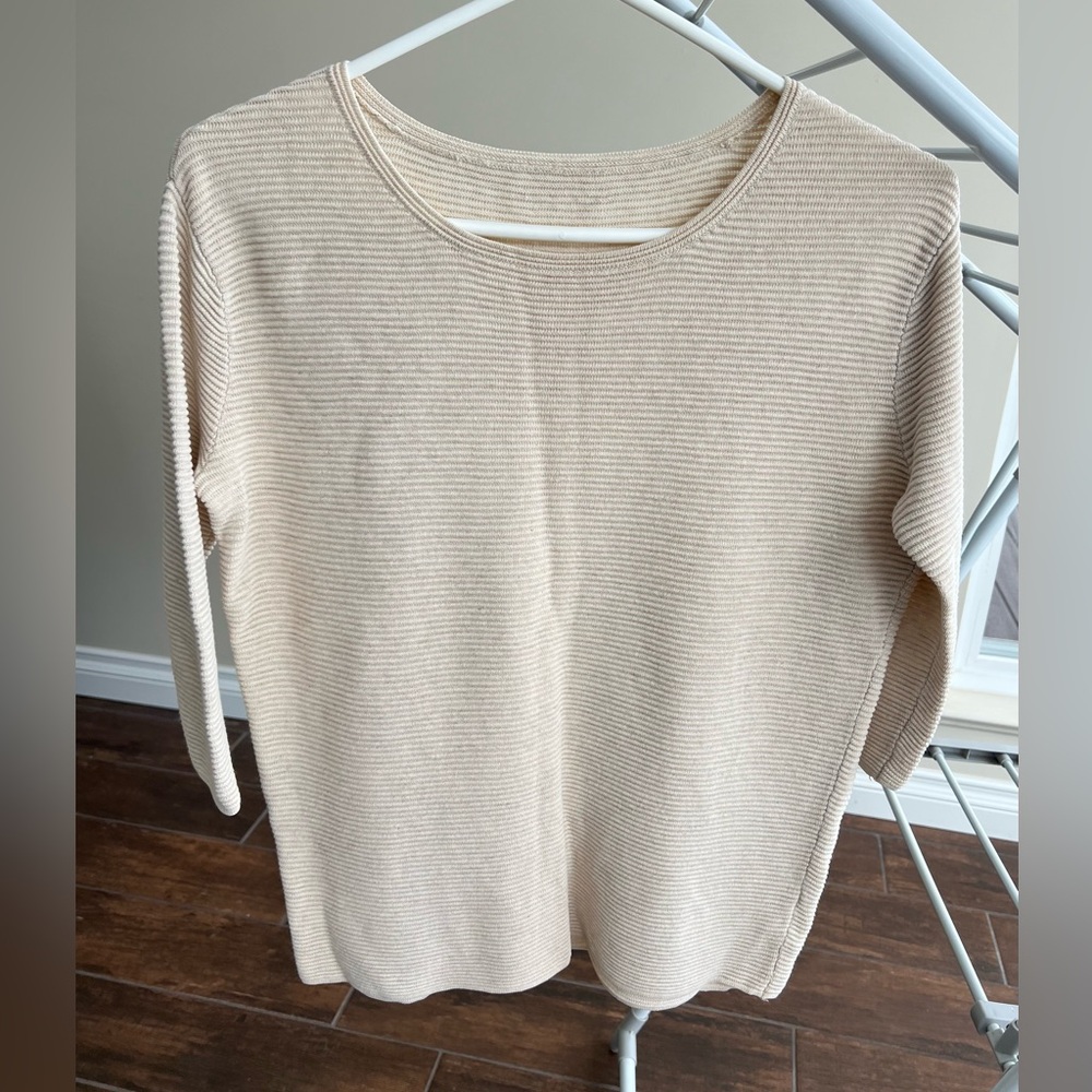 ❤️2 For $15❤️Aritzia Wilfred Blanchard Linen Blend Sweater